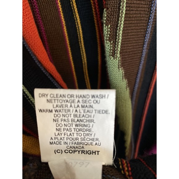 Norm Thompson Vintage Tundra Sweater, 3D Knit, Coogi, Cosby Style Sz Large - Picture 6 of 6